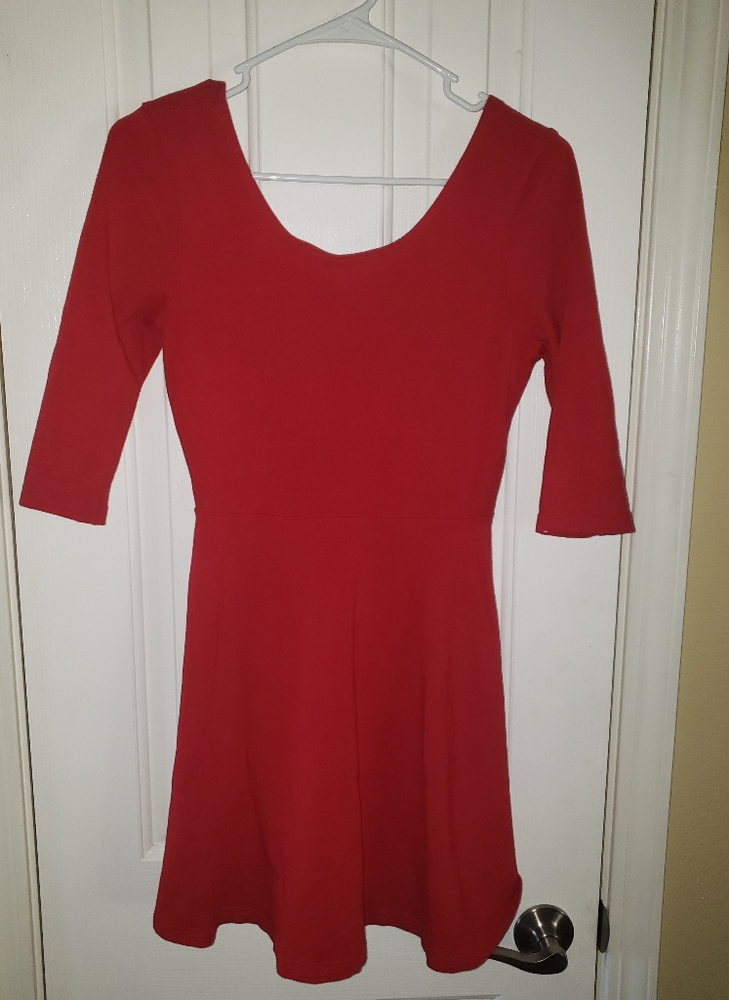 Express Red Dress Small